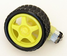 Oem DC variklis + ratas