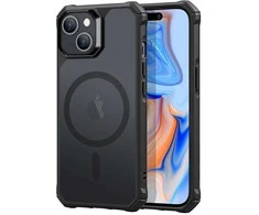 Dėklas ESR Air Armor, skirtas iPhone 15 Plus, Magsafe (juodas)