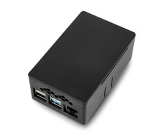 Dėklas HighPi Pro skirtas Raspberry Pi 4B ir HiFiBerry - universalus juodas