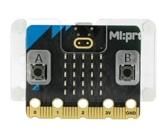 Dėklas skirtas BBC micro:bit V1 ir V2 - skaidrus - Kitronik 56102
