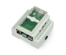 Dėklas skirtas Raspberry Pi 4B DIN bėgeliui - Multicomp Pro - pilkas