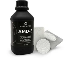 Derva 3D spausdinimui AMD-3 1L juoda AMERALABS
