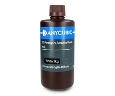 Derva 3D spausdintuvui - Anycubic 3D Printing UV Sensitive Resin Basic 1kg - Balta
