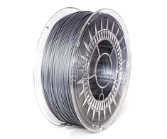 3D plastikas Devil Design PLA 1.75mm 1kg - Aluminum