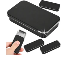 Dėžė su rankena 18.5x13x9.7 cm - skaidri - plastikinė - organizatorius