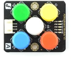 Dfrobot ADKeyboard v2, klaviatūros modulis su spalvotais mygtukais