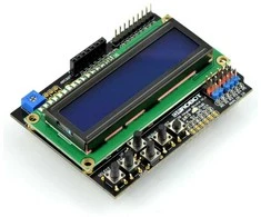 DFRobot Arduino priedėlis su klaviatūra ir LCD ekranu v1.1