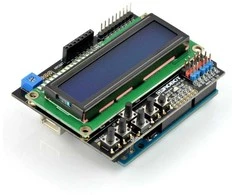 DFRobot Arduino priedėlis su klaviatūra ir LCD ekranu v1.1