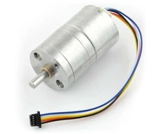 Dfrobot Bešepetėlinis variklis su pavara 25Dx43L 45:1 su PWM tvarkykle + enkoderiu