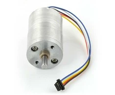 Dfrobot Bešepetėlinis variklis su pavara 25Dx43L 45:1 su PWM tvarkykle + enkoderiu