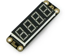 DFRobot DFR0645-G Gravity 8 segmentų, 4 skaitmenų LED ekranas, I2C, žalias