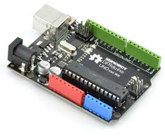 Dfrobot DFRduino Uno v3 - suderinamas su Arduino