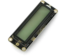 DFRobot Gravity - 2x16 I2C LCD ekranas - žalias