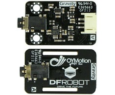 DFRobot Gravity, analoginis EMG jutiklis, elektromiografas, OYMotion