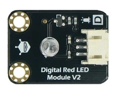 DFRobot Gravity raudonas šviesos diodas (LED)