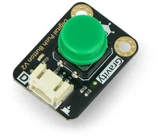 DFRobot Gravity skaitmeninis mygtukas Tact Switch, žalias