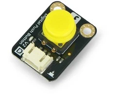 DFRobot Gravity skaitmeninis mygtukas Tact Switch, geltonas