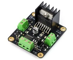 DFRobot L298N, dviejų kanalų DC variklio valdiklis, 12 V / 2 A