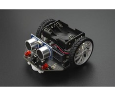 DFRobot micro: Maqueen edukacinė programuojama roboto platforma Micro:bit Makecode 3x AAA