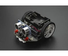 DFRobot micro: Maqueen edukacinė programuojama roboto platforma Micro:bit Makecode 3x AAA