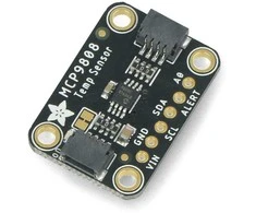 Didelio tikslumo skaitmeninis temperatūros jutiklis, MCP9808, I2C, STEMMA QT/Qwiic, Adafruit 5027