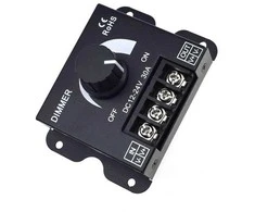 Oem Dimmer LED juostelėms - DIMMER - 12-24V DC 30A - rankinis valdiklis