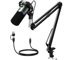 Dinaminis mikrofonas Maono PD200XS - juodas
