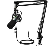 Dinaminis mikrofonas Maono PD200XS - juodas