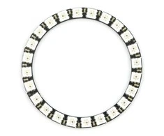 Oem Diodų žiedas LED RGB WS2812 5050x24 - 66mm