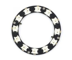 Oem Diodų žiedas LED RGB WS2812B 5050x12 - 50mm