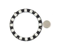 Oem Diodų žiedas LED RGB WS2812B 5050x16 - 68mm