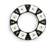 Oem Diodų žiedas LED RGB WS2812B 5050x8 - 32mm