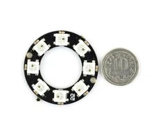 Oem Diodų žiedas LED RGB WS2812B 5050x8 - 32mm