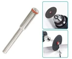 Oem Diskinio pjūklo ašis 2.35 mm - ašmenų tvirtinimo kaištis 2 mm - Dremel, šlifuoklis