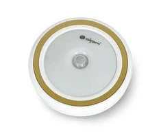 DPM ML7000PIR LED lempa su judesio ir prieblandos jutikliu - auksinė