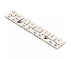 Oem Drono apšvietimas - 8 x RGB LED juosta WS2812B - lenktyniniams dronams - 2812-8