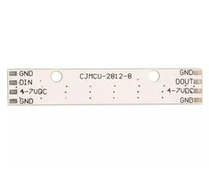 Oem Drono apšvietimas - 8 x RGB LED juosta WS2812B - lenktyniniams dronams - 2812-8