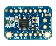 DRV8833 DC / žingsninio variklio valdiklio breakout plokštė, Adafruit 3297