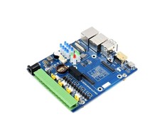 Dual ETH Quad RS485 Base Board (B) - Raspberry Pi Compute Module 4 kaiščių išplėtimas - Waveshare 2166