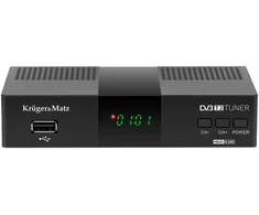Kruger &amp; Matz DVB-T2 H.265 HEVC imtuvas