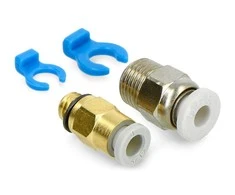 Dviejų Creality pneumatinių jungčių rinkinys - 2.5mm ir 4mm