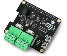 Dviejų kanalų RS485 išplėtimo priedėlis - skirtas Raspberry Pi 4B - DFRobot DFR0824
