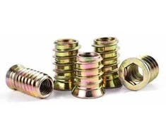 Oem Dvigubo sriegio medinė jungtis M6x15mm - 10 vnt - Baldų skirtukas - Varžtas - Veržlė