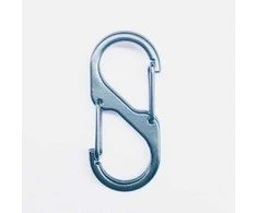 Oem Dvipusis kabliukas S-Binner 40x18mm - 8 formų rankena - Survival