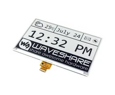 E-paper E-Ink 7.5 800x480px, ekranas su priedėliu, skirtu Raspberry Pi, Waveshare 13504