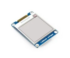 E-paper E-Ink (B) 1.54” 200x200px, modulis su trijų spalvų SPI ekranu, Waveshare 13338