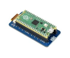 E-paper E-Ink ekranas, 2.13” 250x122px, SPI, juodas ir baltas, skirtas Raspberry Pi Pico, Waveshare 19406