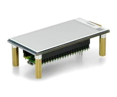 E-paper E-Ink ekranas, 2.66” 296x152px, SPI, juodas, raudonas, baltas, skirtas Raspberry Pi Pico, Waveshare 20053