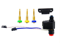 E3D Revo™ Micro Hotend su LGX adapteriu – 24V – pilnai įkrautas purkštukų rinkinys