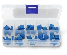 E52 tvirtinimo potenciometrų rinkinys - 50 vnt, - justPi
